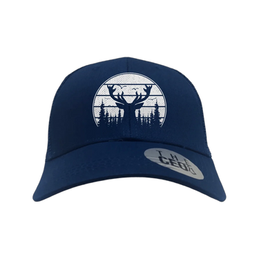 Deer Color Embroidered Trucker Hat